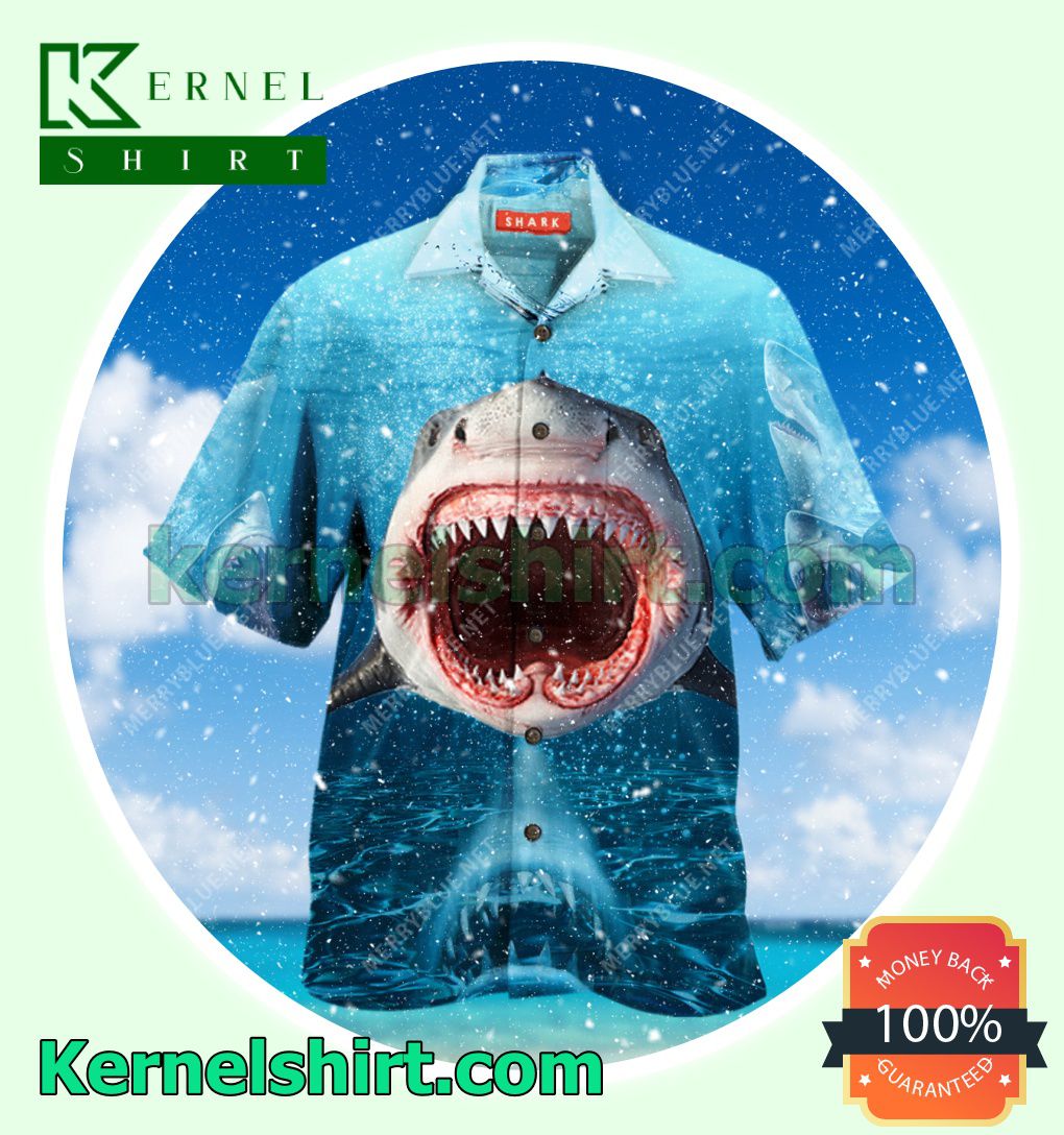 Show Your Teeth Shark Ocean Beach Shirt