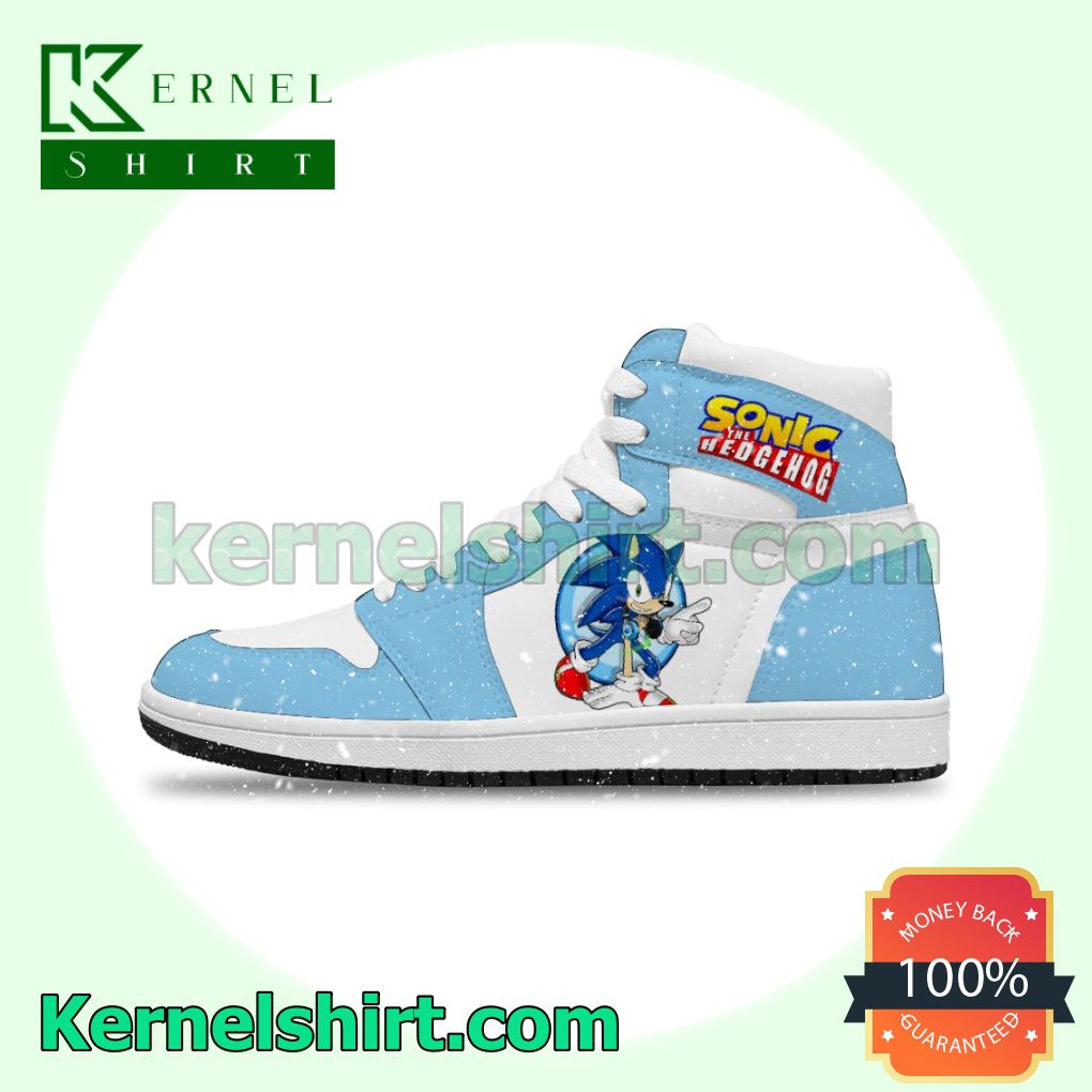 Sonic Synergy the Hedgehog Clipart Nike Air Jordan 1 Shoes Sneakers