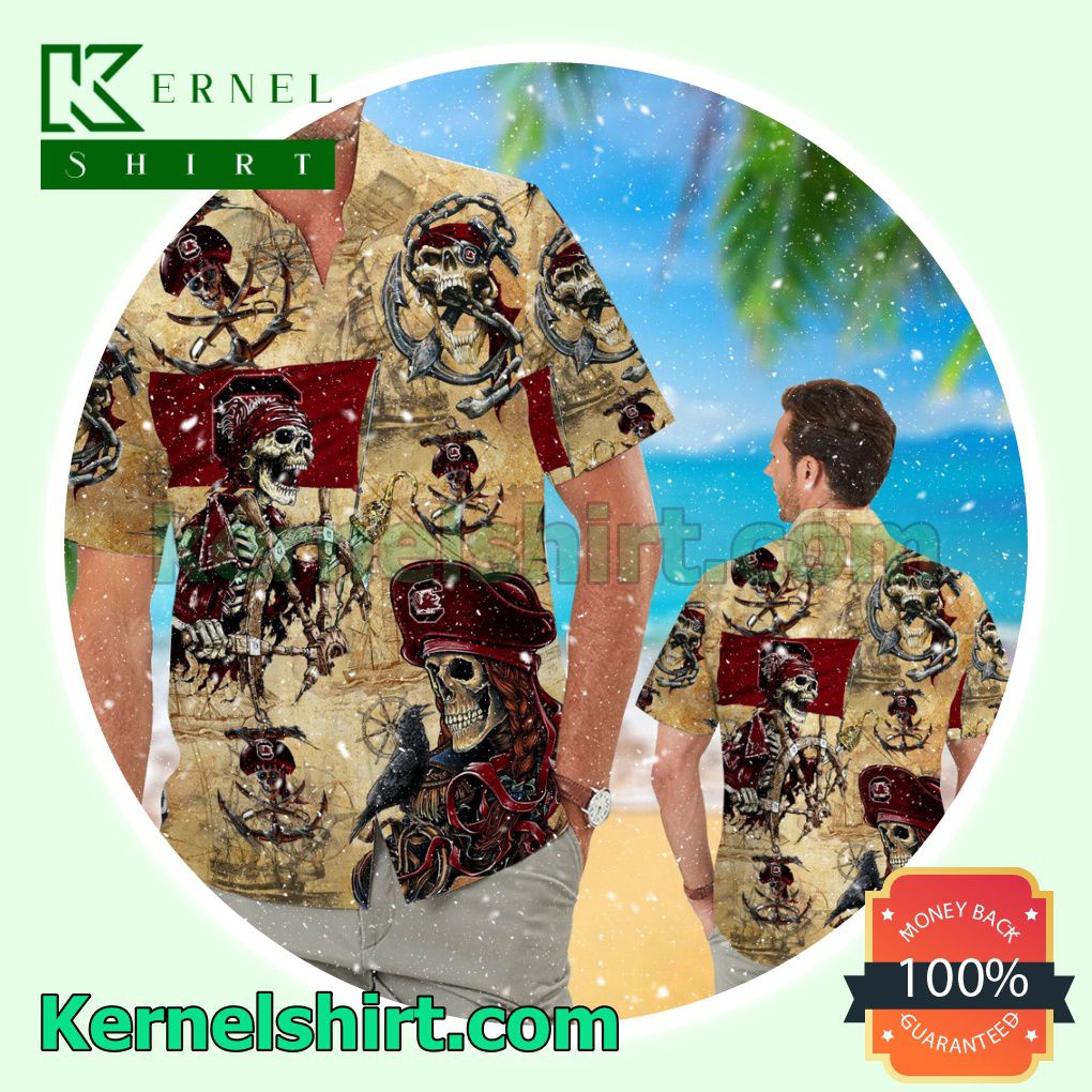 South Carolina Gamecocks Pirates Summer Hawaiian Shirt