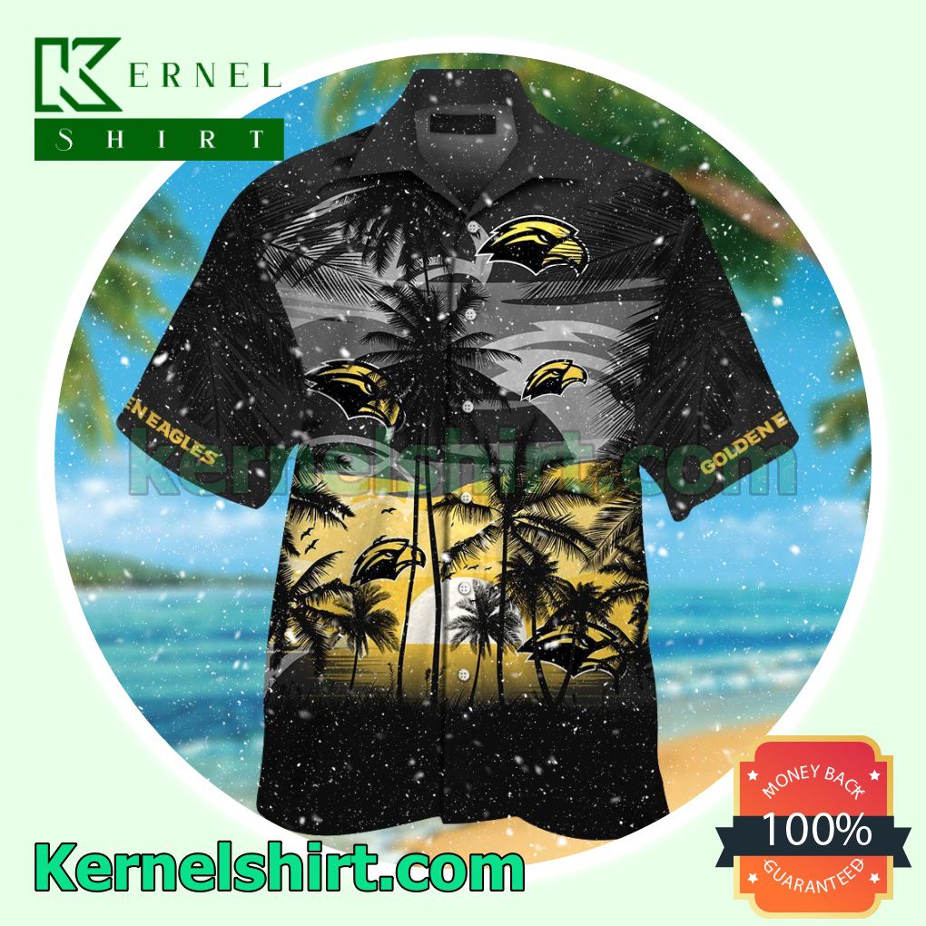 Southern Miss Golden Eagles Summer Hawaiian Shirt