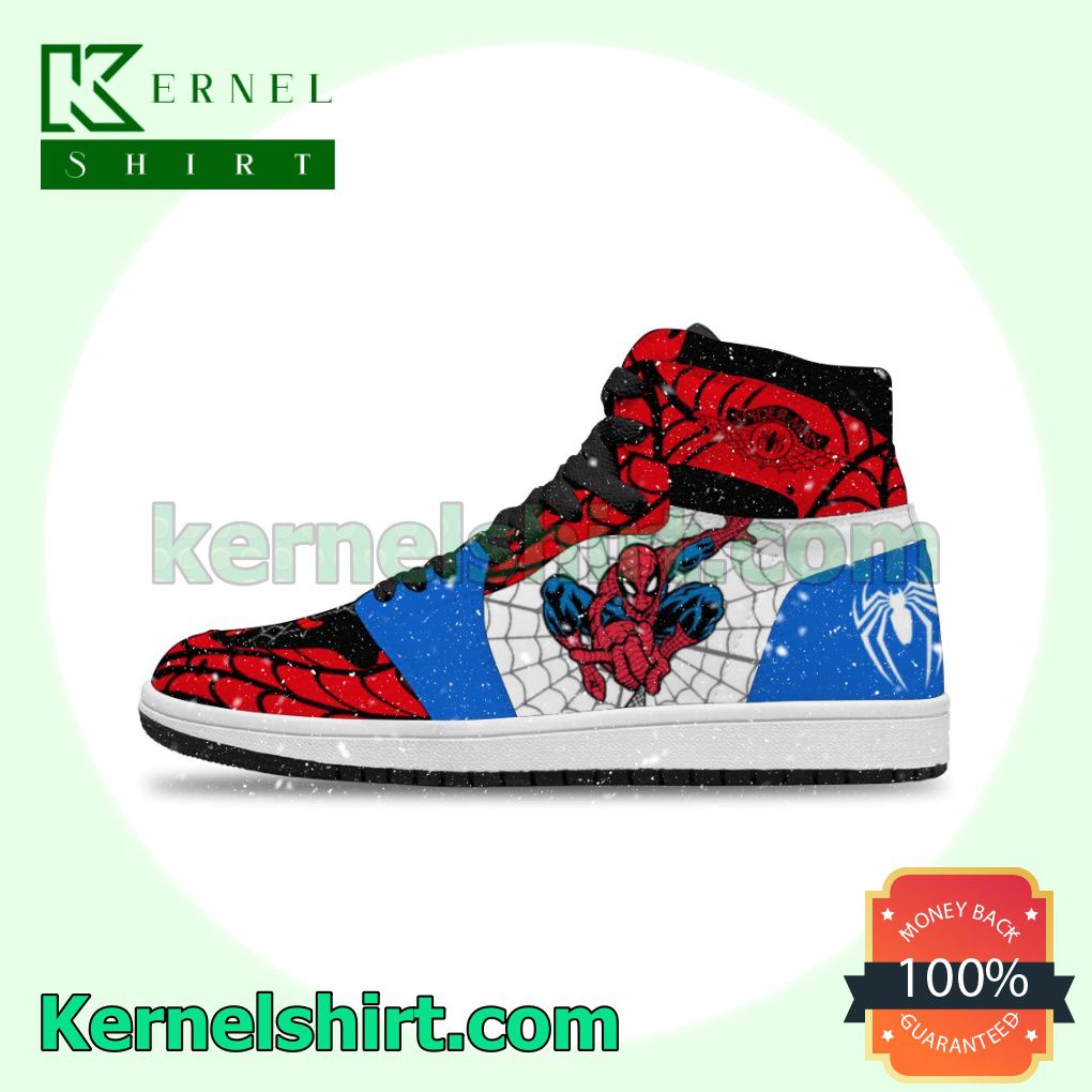 Spiderman Nike Air Jordan 1 Shoes Sneakers