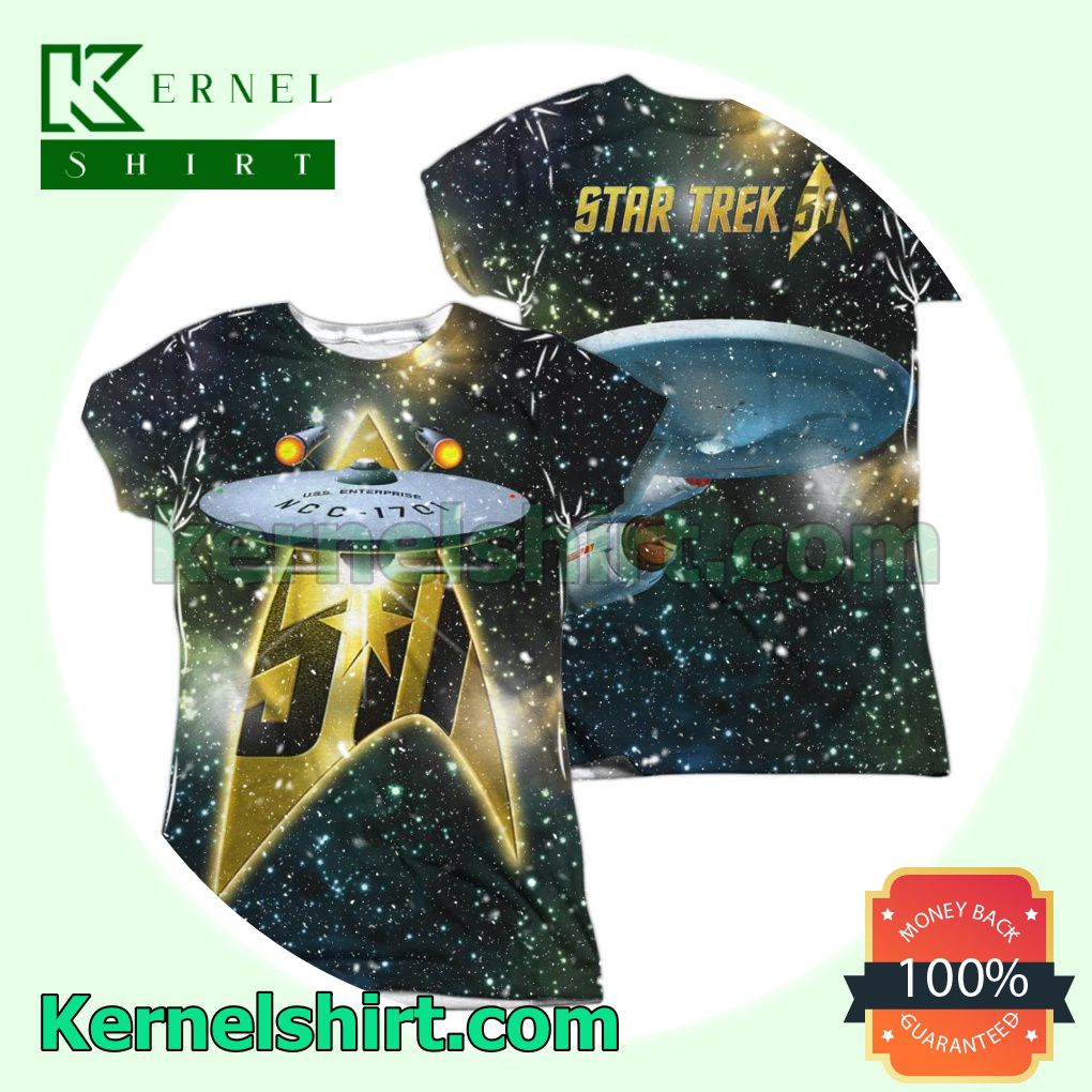 Star Trek 50th Ship Birthday Shirts