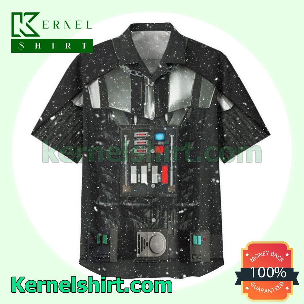 Star Wars Darth Vader Costume Aloha Beach Hawaiian Shirt