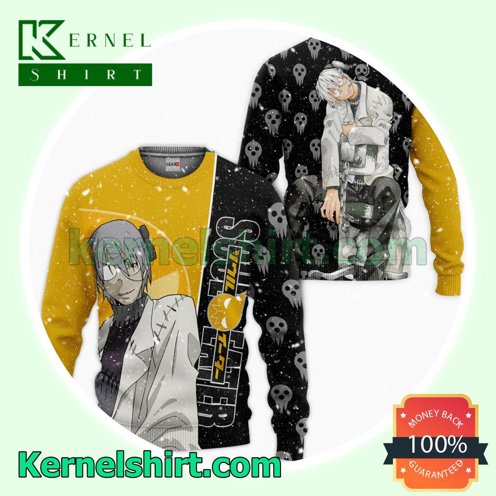 Stein Franken Soul Eater Anime Fans Gift Hoodie Sweatshirt Button Down Shirts a