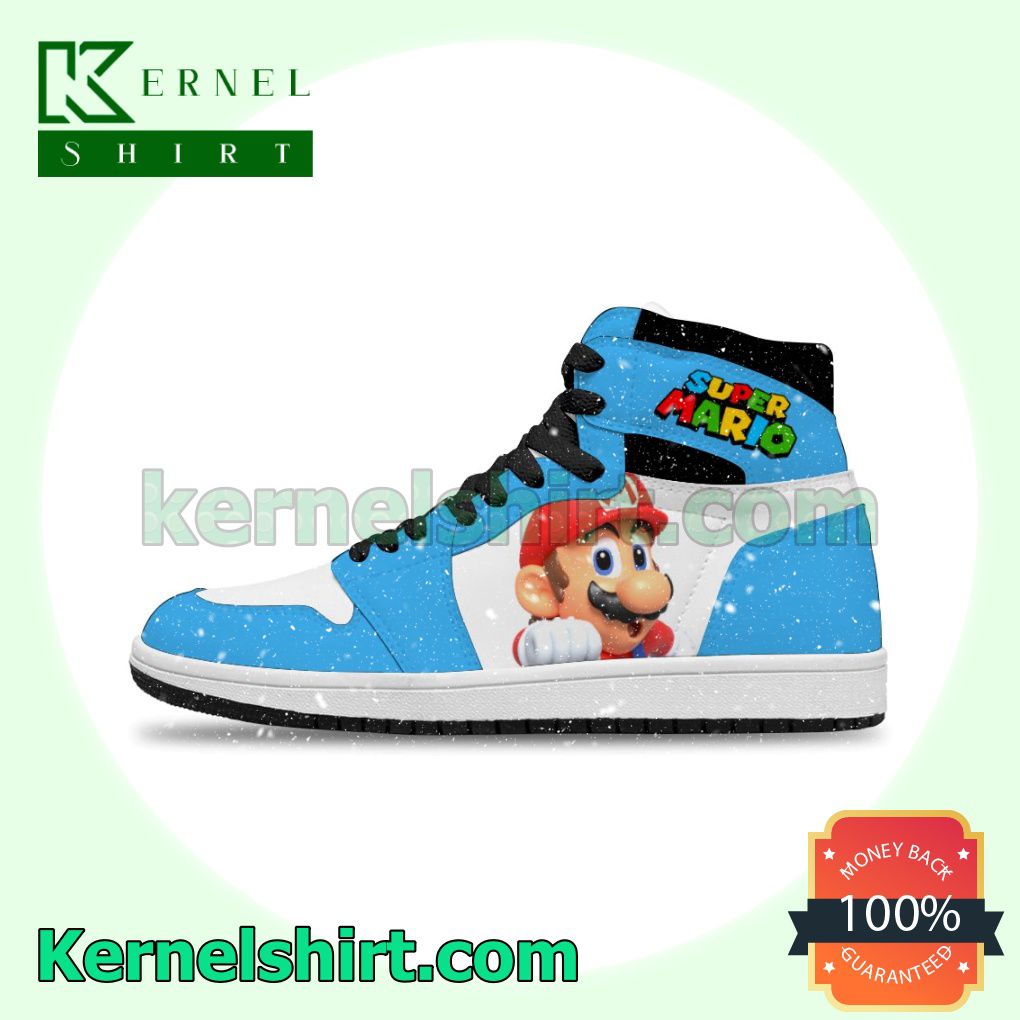Super Mario Nike Air Jordan 1 Shoes Sneakers