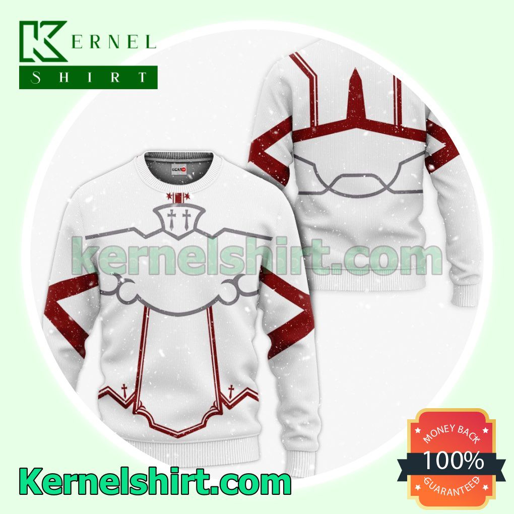 Sword Art Online Asuna Yuuki Uniform Anime Fans Gift Hoodie Sweatshirt Button Down Shirts a