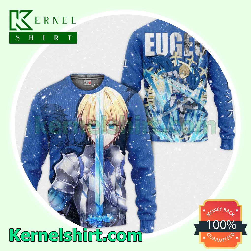 Sword Art Online Eugeo Anime Fans Gift Hoodie Sweatshirt Button Down Shirts a