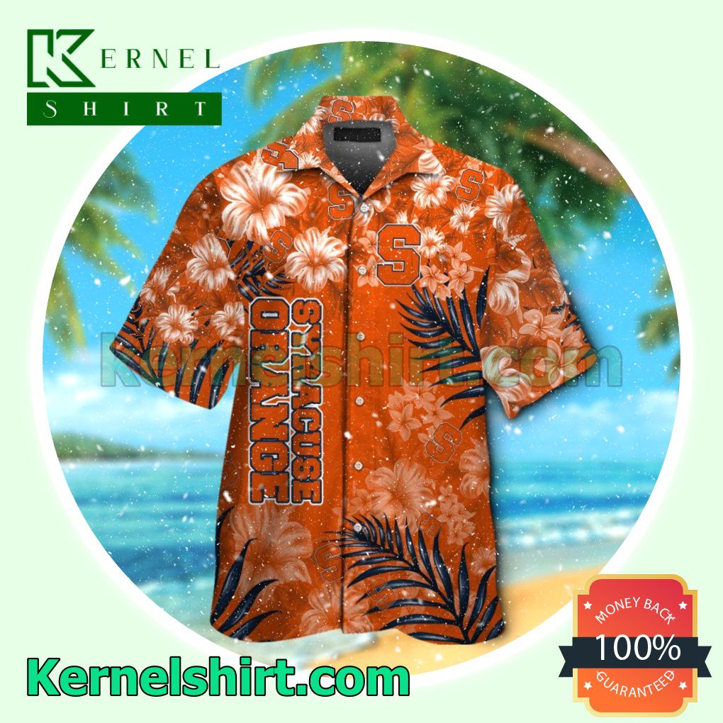 Syracuse Orange Summer Hawaiian Shirt