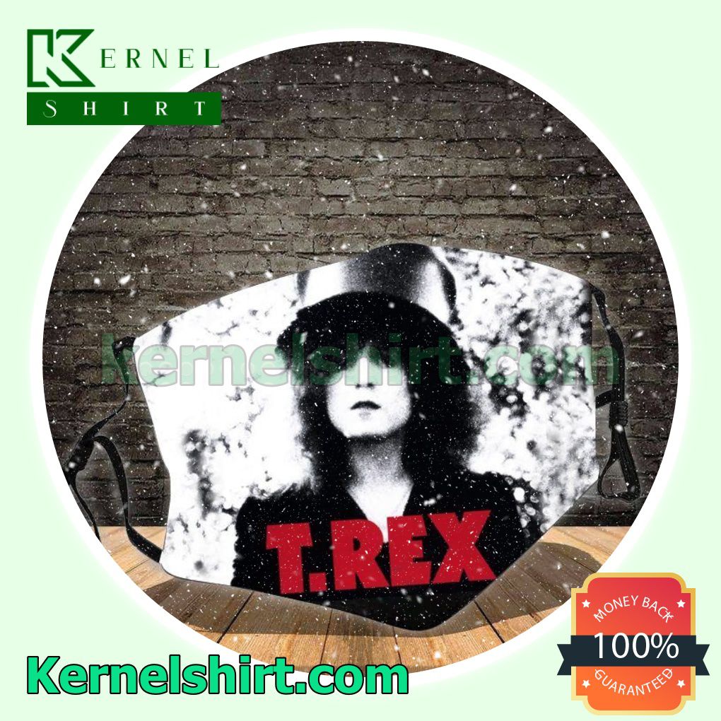 T. Rex The Slider Album Cover Washable Mask