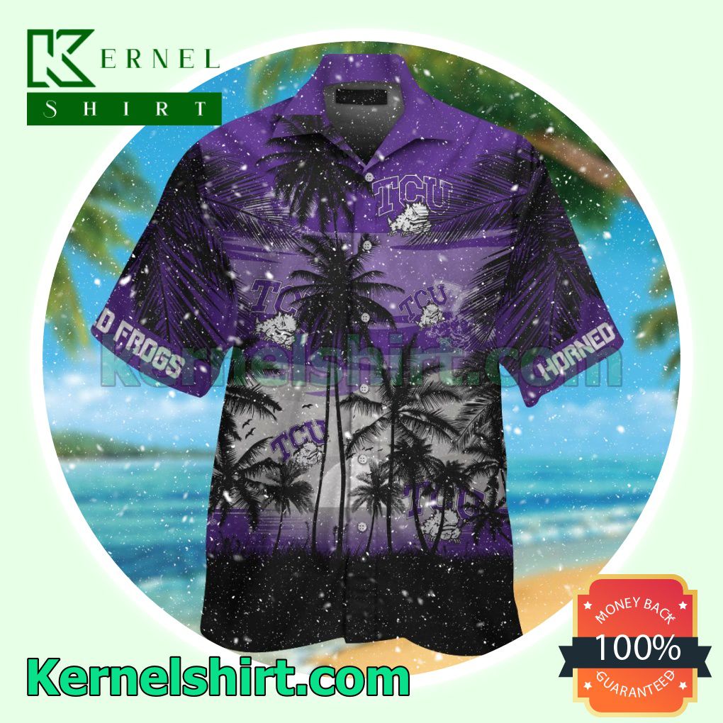 TCU Horned Frogs Summer Hawaiian Shirt