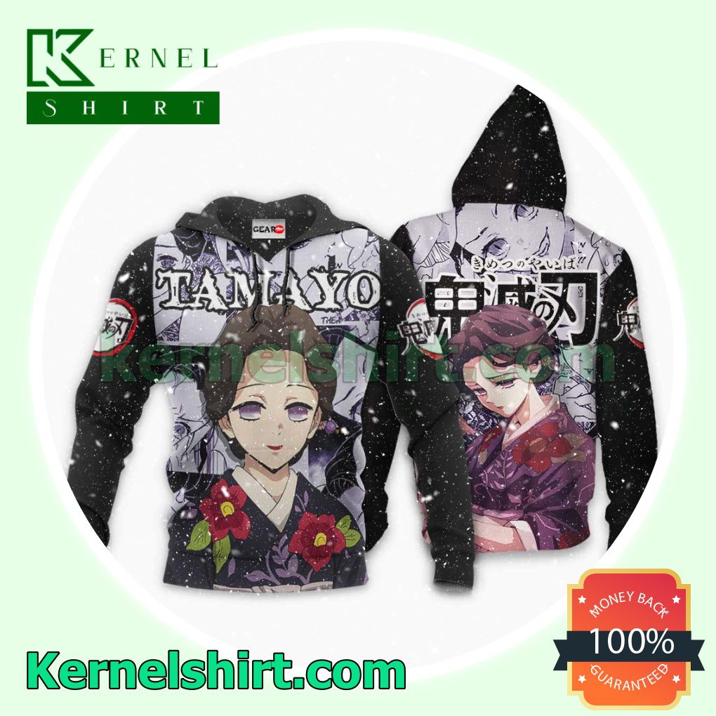 Tamayo Demon Slayer Anime Manga Fans Gift Hoodie Sweatshirt Button Down Shirts b