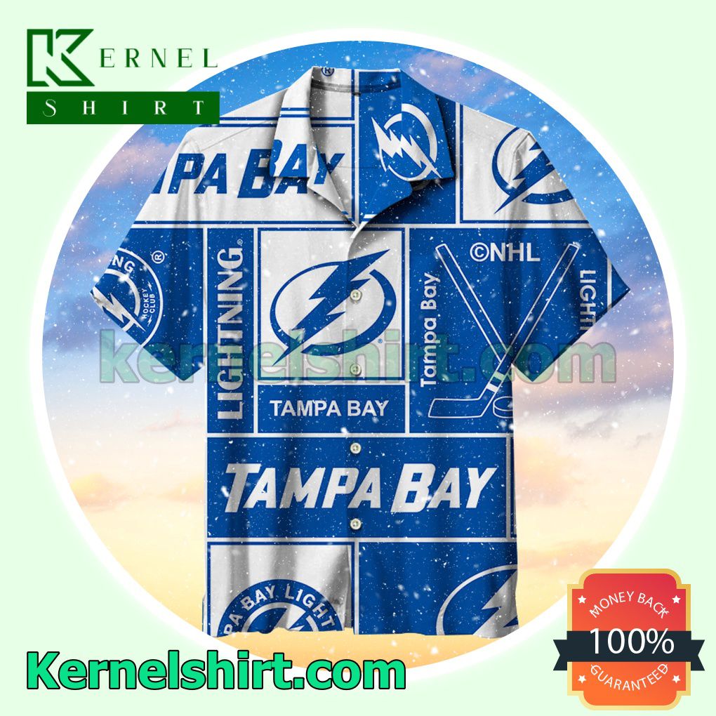 Tampa Bay Lightning Ice Hockey Team Nhl Beach Shirt