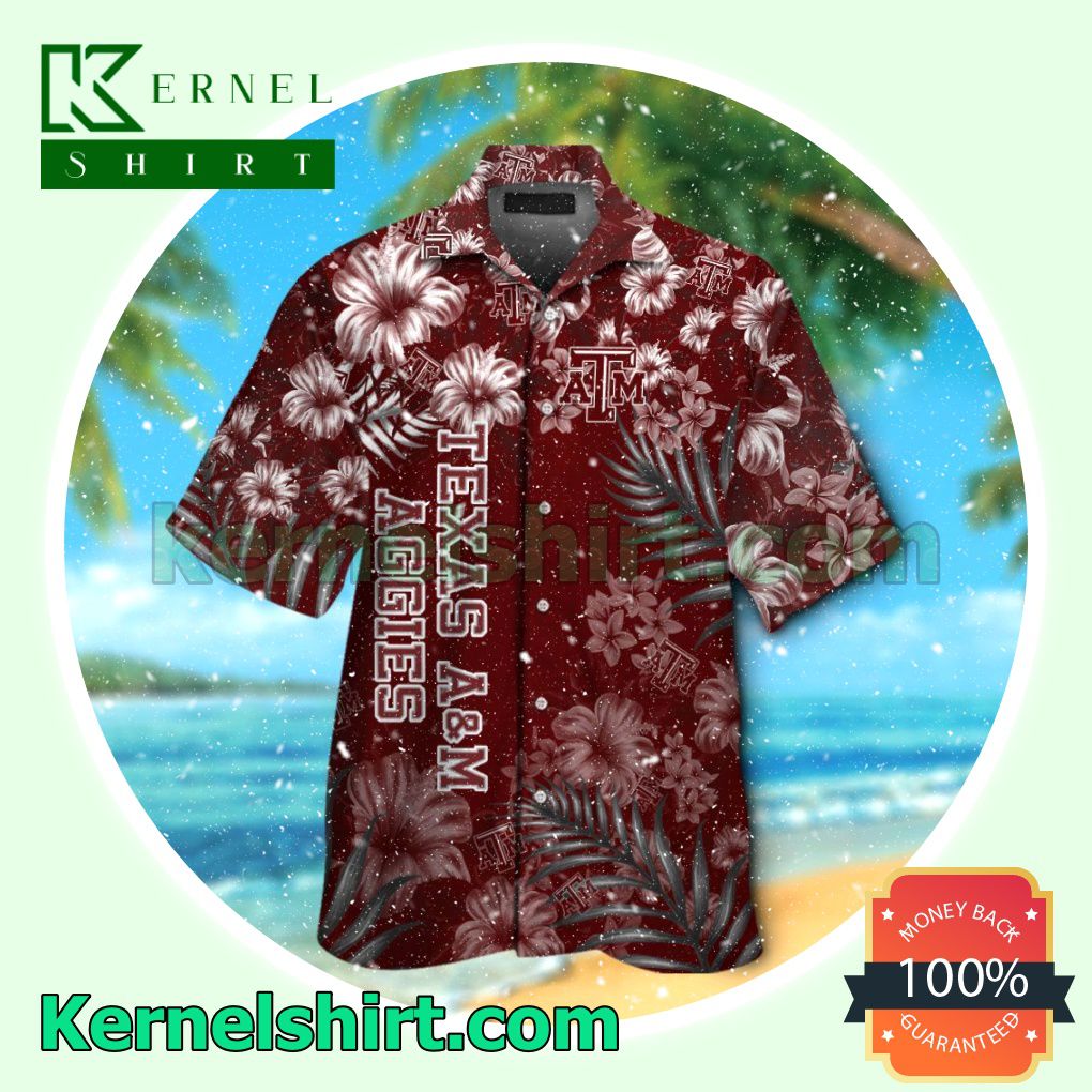 Texas A&M Aggies Summer Hawaiian Shirt