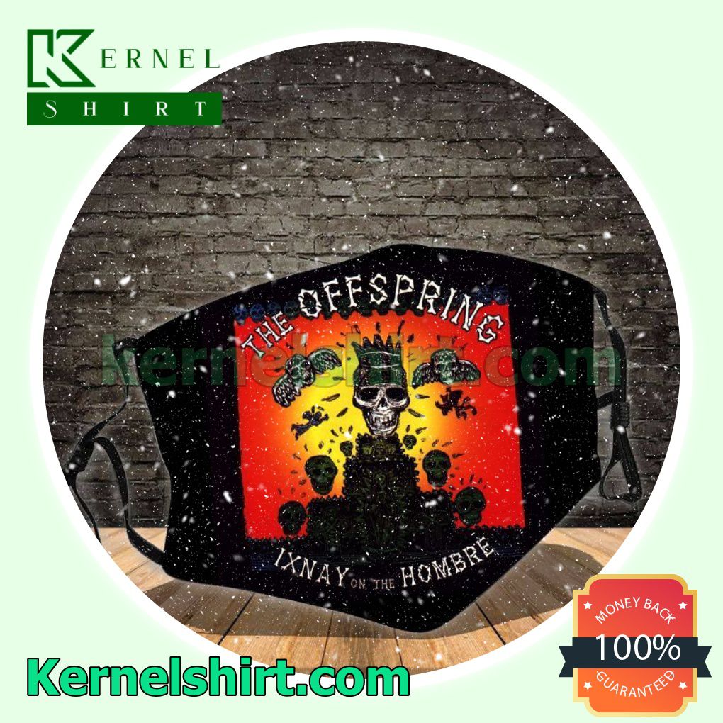 The Offspring Ixnay On The Hombre Album Cover Washable Mask