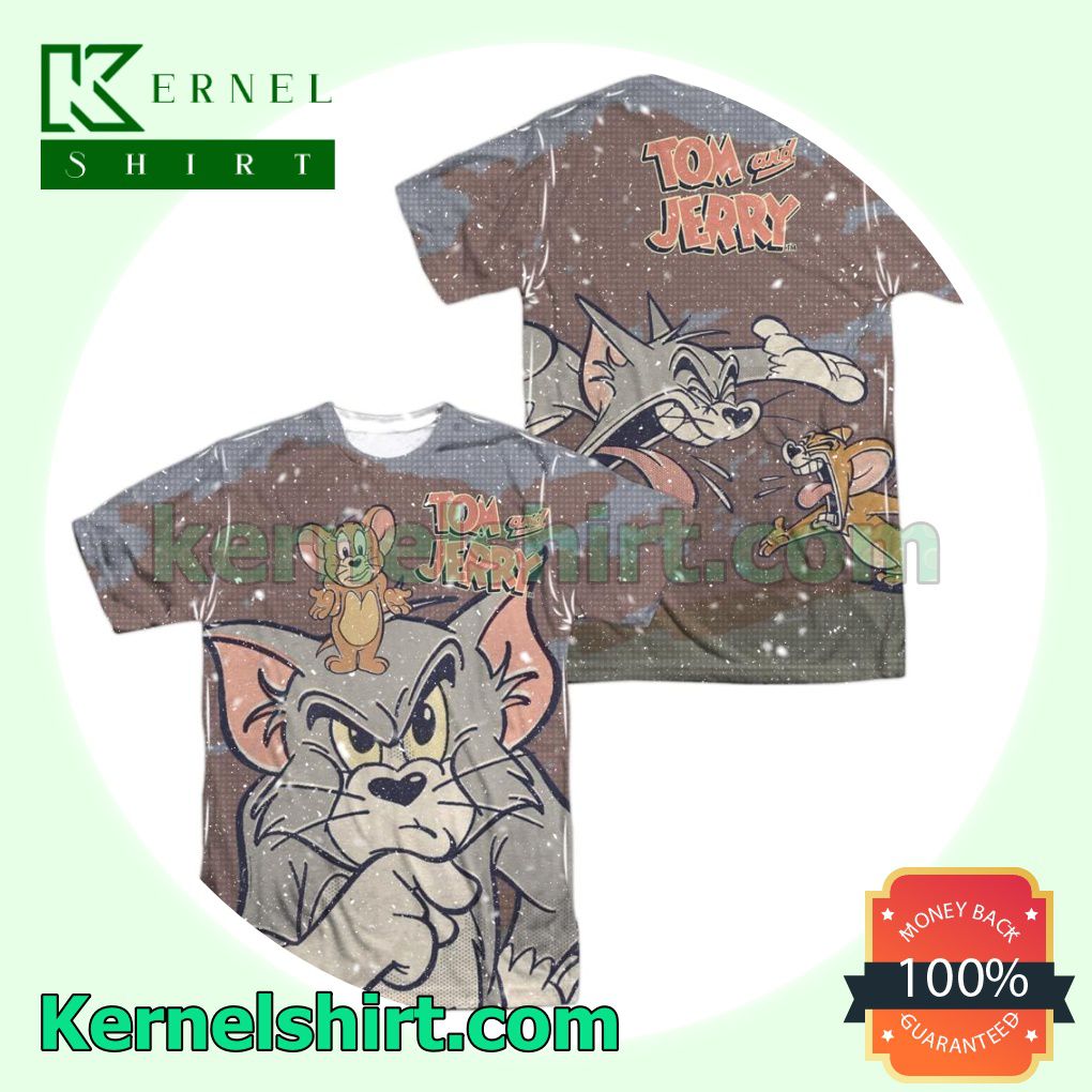 Tom and Jerry Up To No Good Birthday Shirts