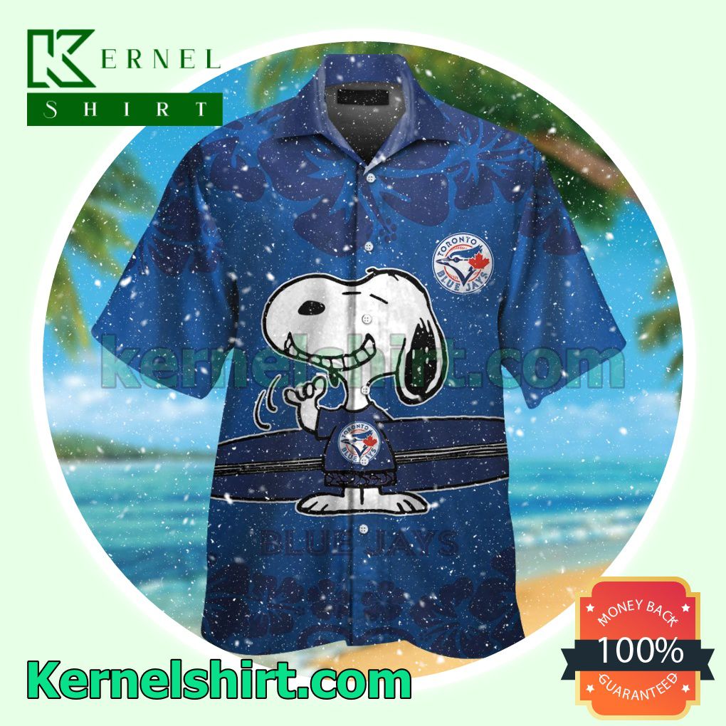 Toronto Blue Jays Snoopy Summer Hawaiian Shirt