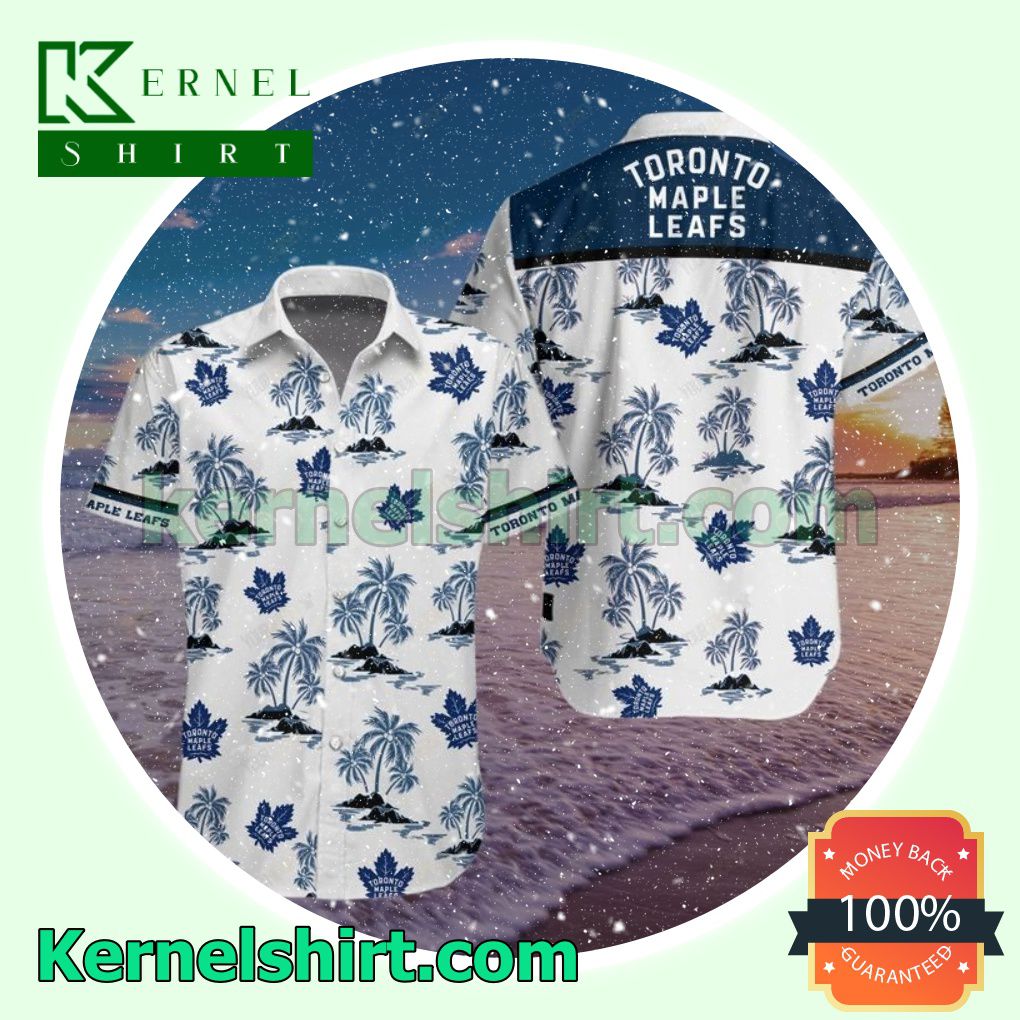 Present Toronto Maple Leafs Palm Tree Island Fashion Beach Shirt