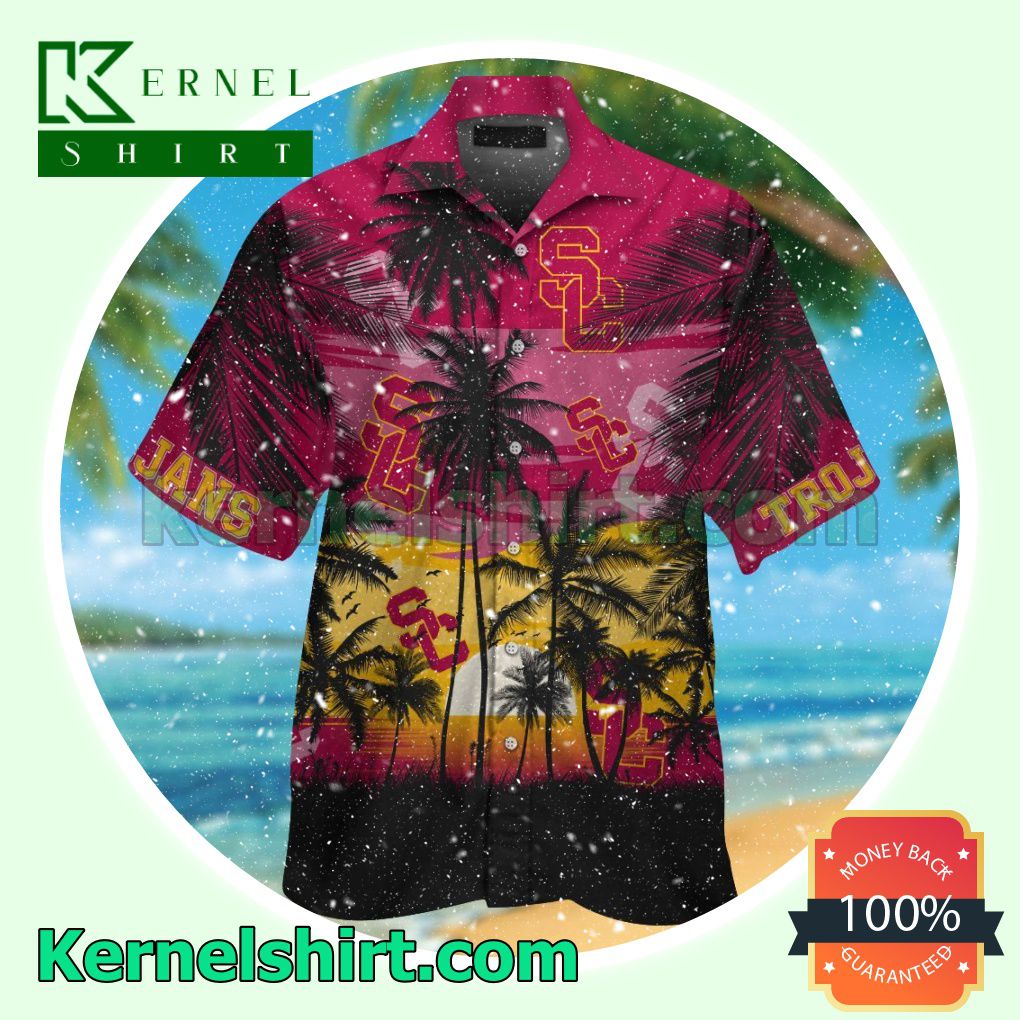 USC Trojans Summer Hawaiian Shirt