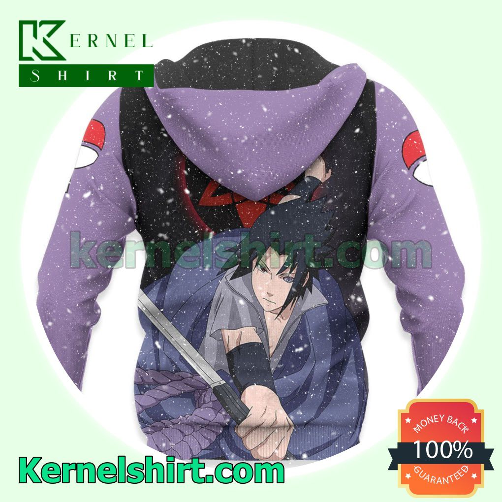 Uchiha Sasuke Sharingan Eyes Naruto Anime Fans Gift Hoodie Sweatshirt Button Down Shirts x