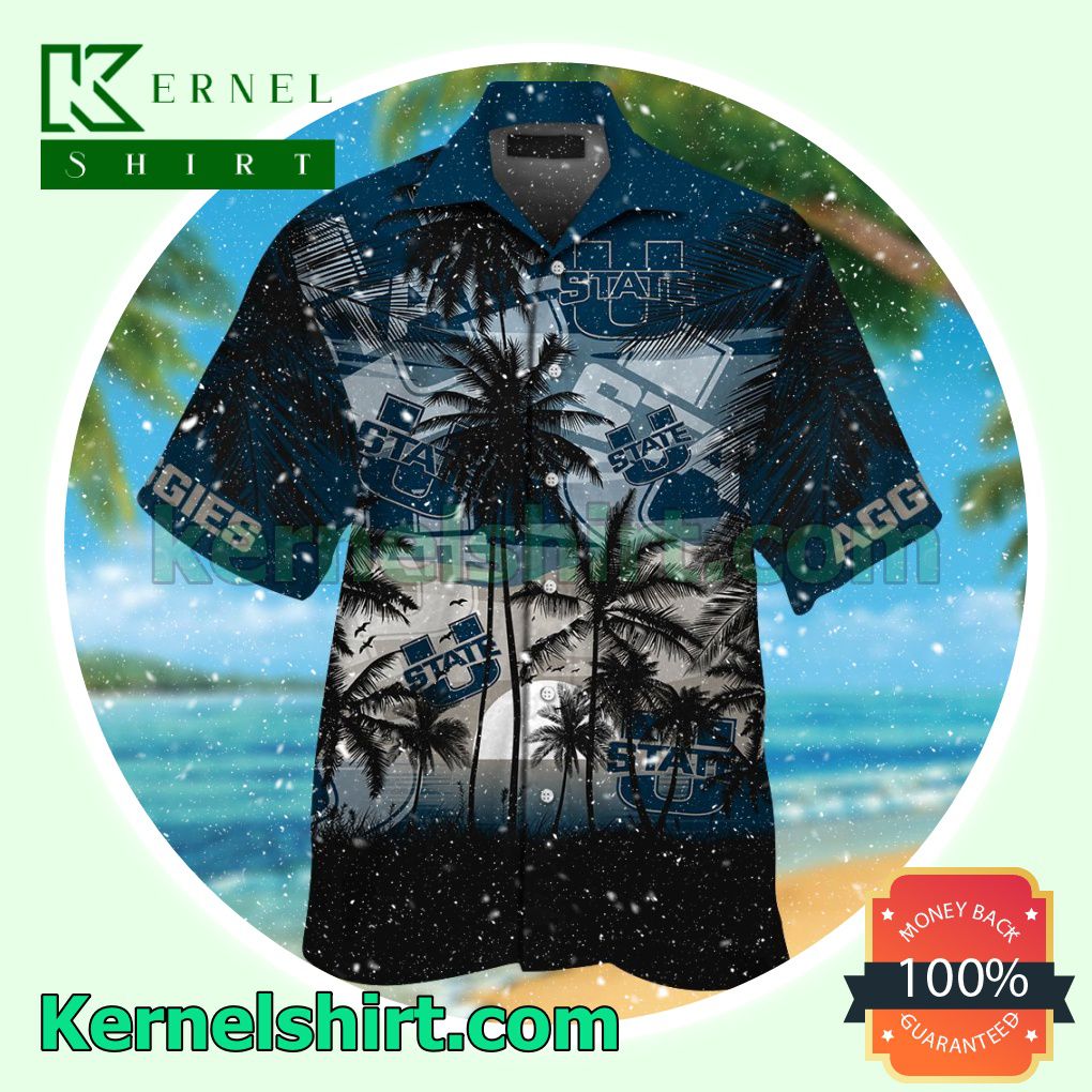Utah State Aggies Summer Hawaiian Shirt