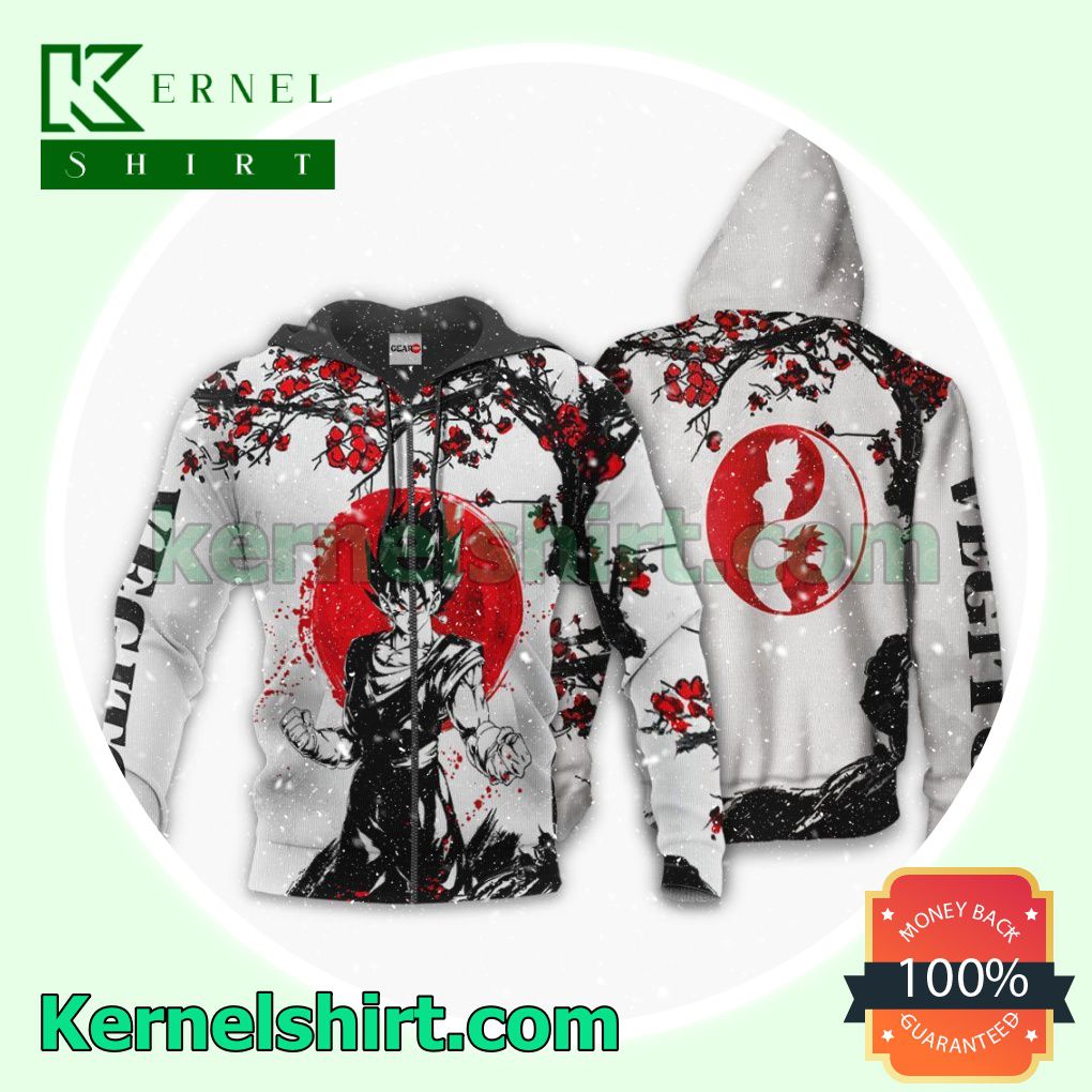 Vegito Japan Style Dragon Ball Anime Fans Gift Hoodie Sweatshirt Button Down Shirts