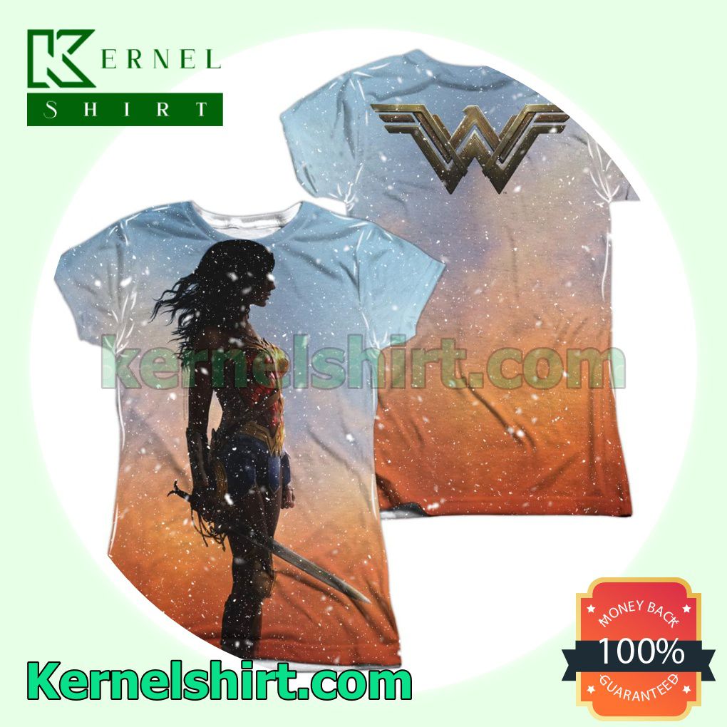 Wonder Woman Poster Birthday Shirts