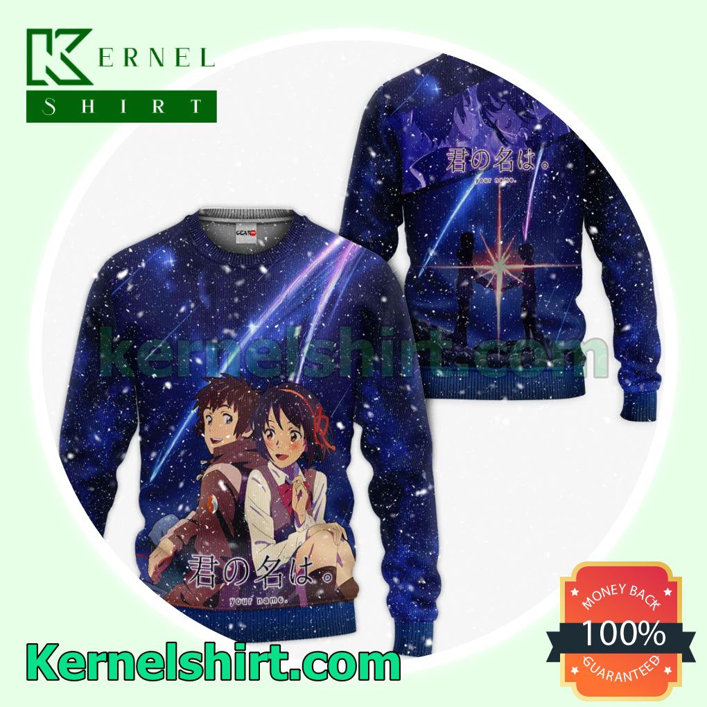 Sale Off Your Name Anime Fans Gift Hoodie Sweatshirt Button Down Shirts