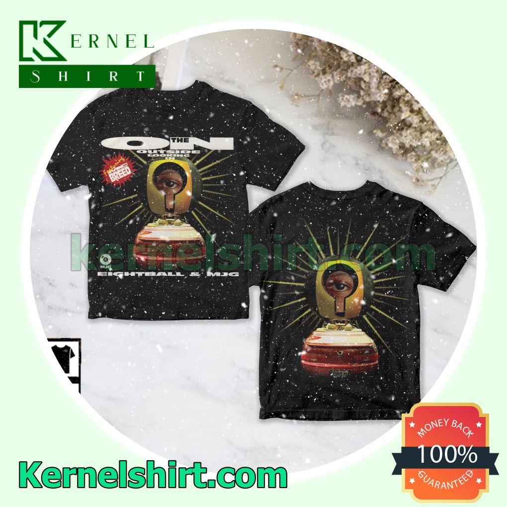 8ball And Mjg On The Outside Looking In Album Cover Crewneck T-shirt