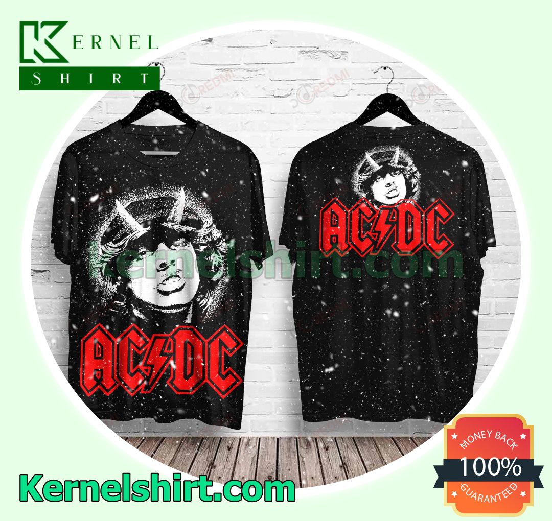 Ac Dc Angus Young Crewneck T-shirt