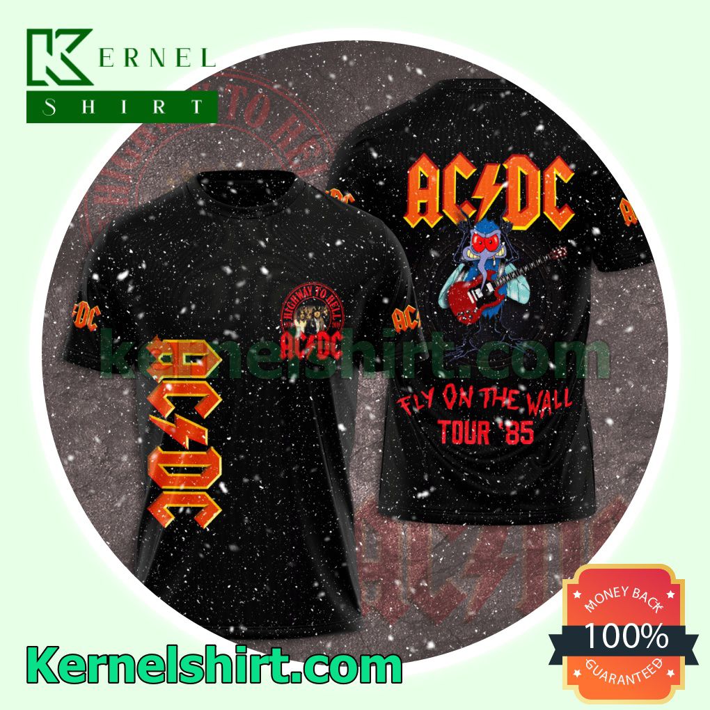 Ac Dc Fly On The Wall Tour '85 Unisex T-shirts