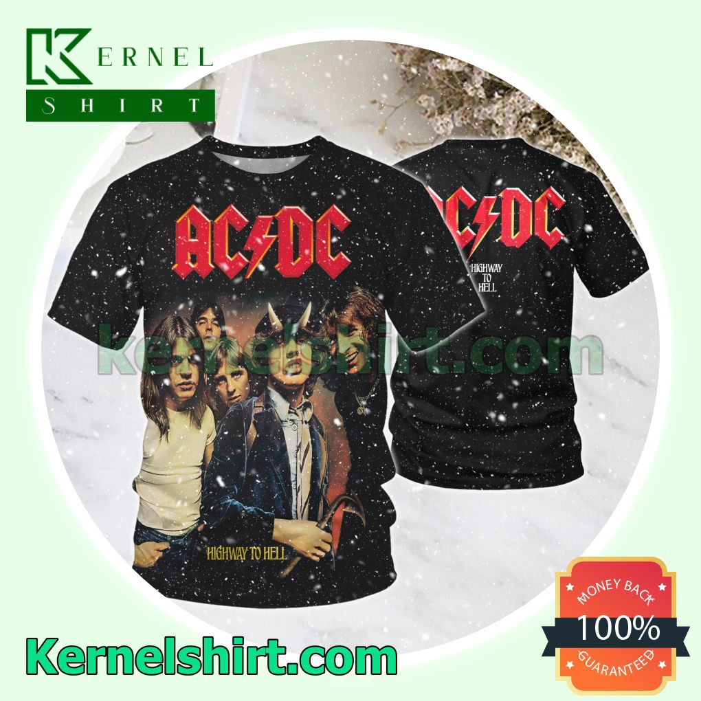 Ac Dc Highway To Hell Album Cover Unisex T-shirts