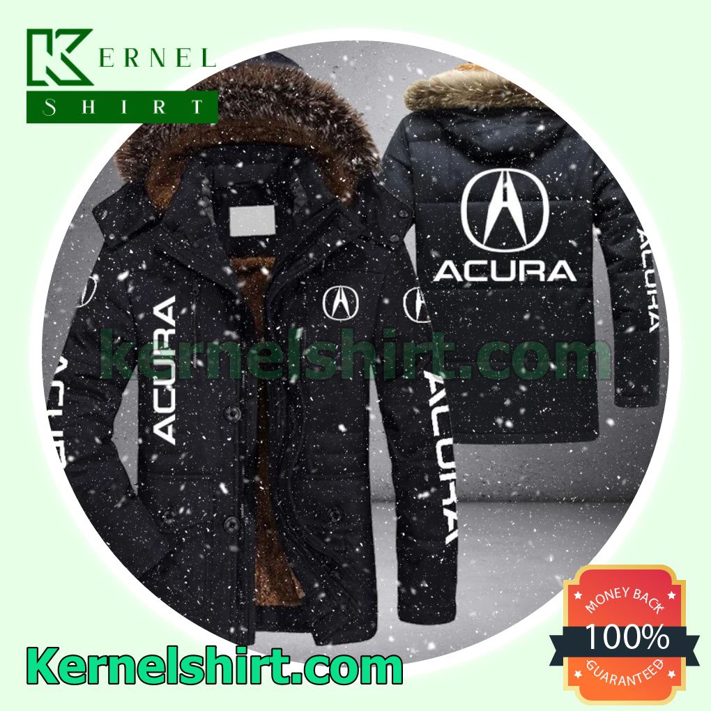 Acura Logo Warm Jacket With Faux Fur