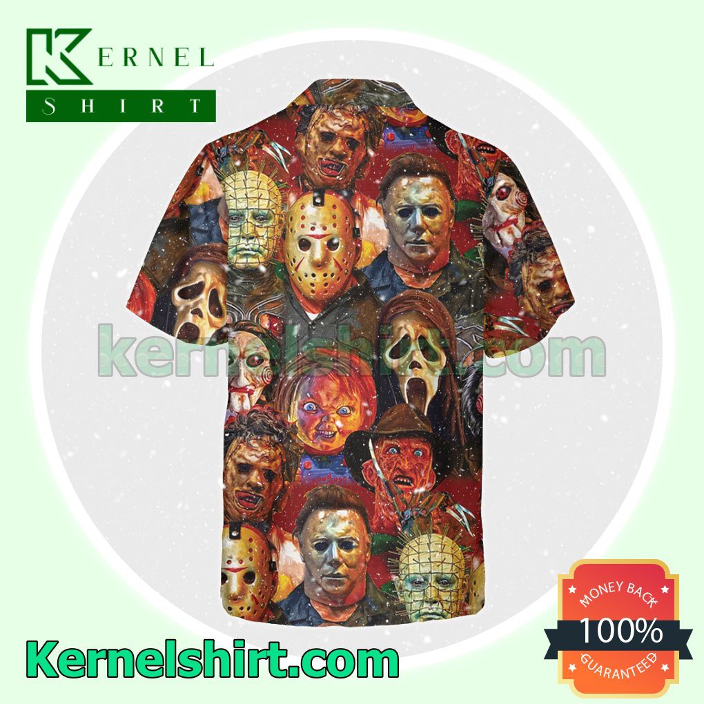 All Horror Characters Halloween Costume Shirt a