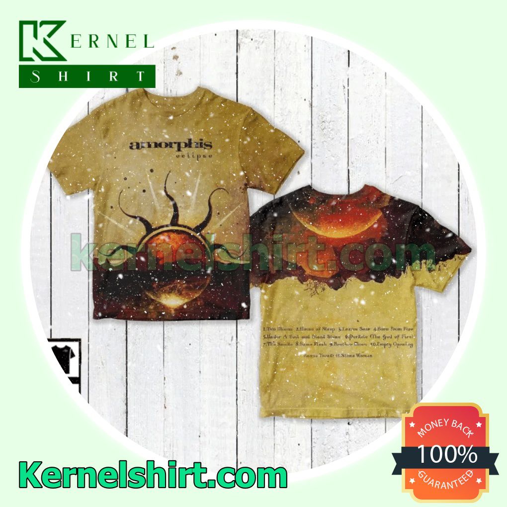 Amorphis Eclipse Album Cover Crewneck T-shirt