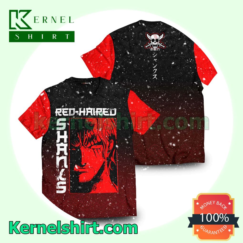 Anime Red-haired Shanks One Piece Character Unisex T-Shirt