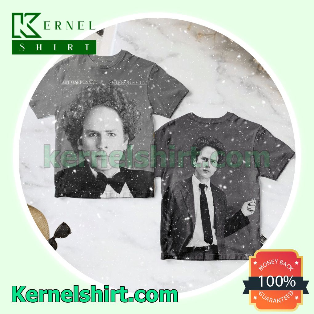 Art Garfunkel Scissors Cut Album Cover Crewneck T-shirt