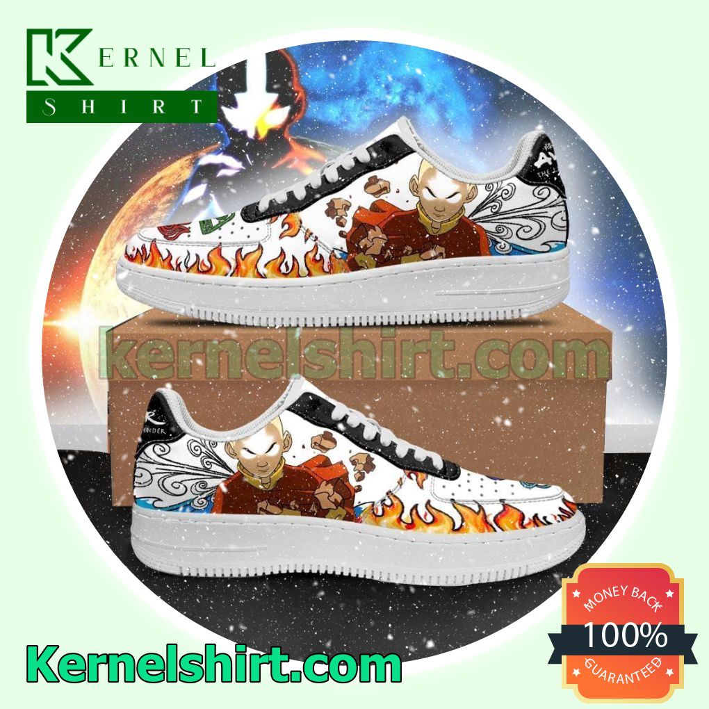 Avatar Airbender Characters Anime Mens Womens Air Force 1 Shoes - Shop  trending fashion in USA and EU