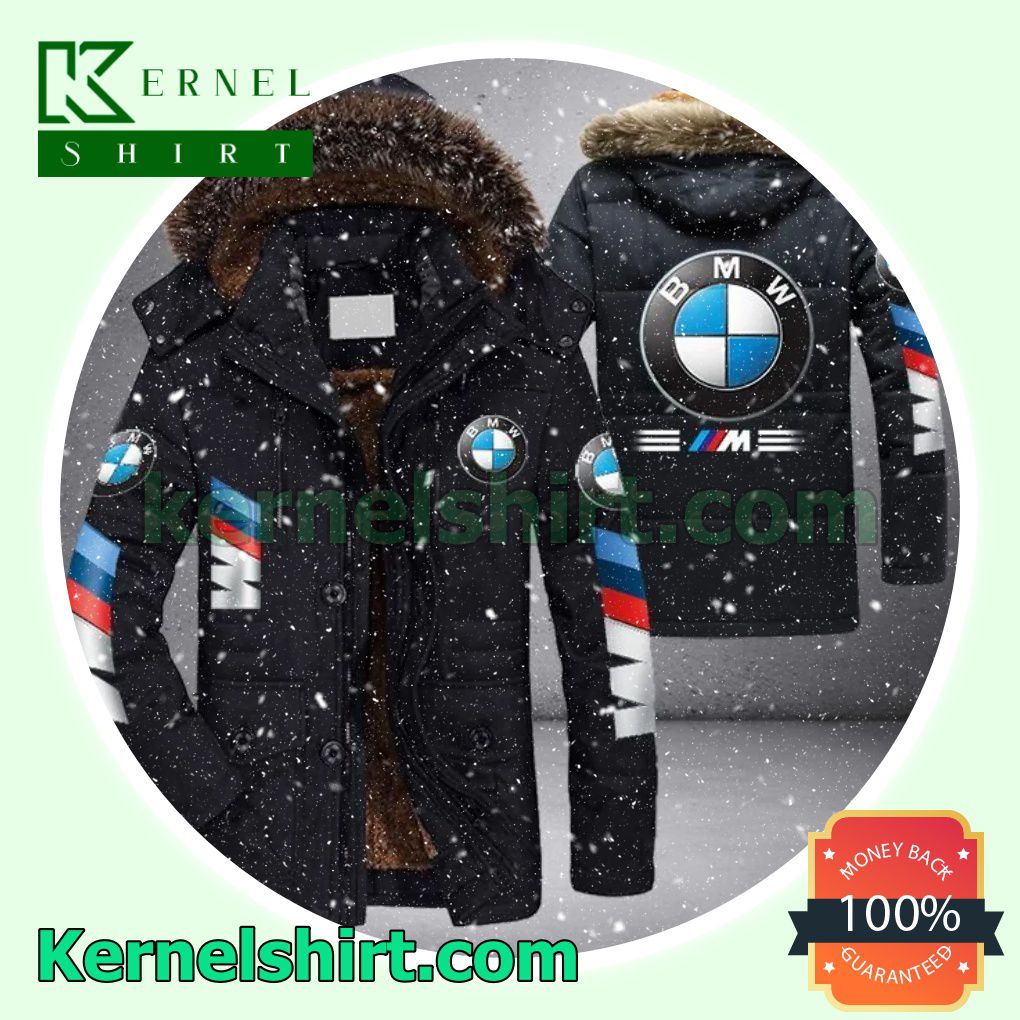 BMW Motorsport Logo Warm Jacket With Faux Fur