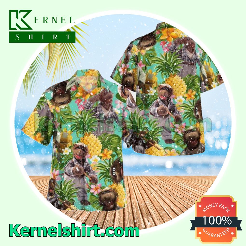 Beauregard The Muppet Tropical Pineapple Summer Shirt