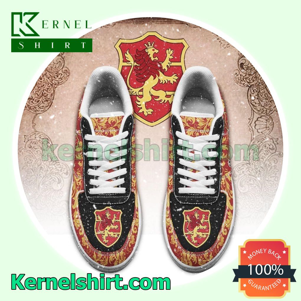 Black Clover Magic Knights Squad Crimson Lion Anime Mens Womens Air Force 1 Shoes a