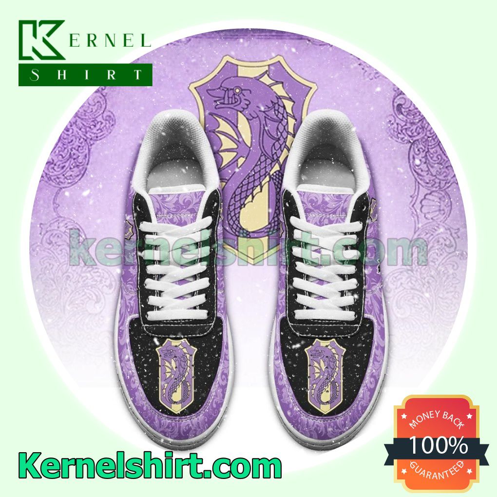 Black Clover Magic Knights Squad Purple Orca Anime Mens Womens Air Force 1 Shoes a