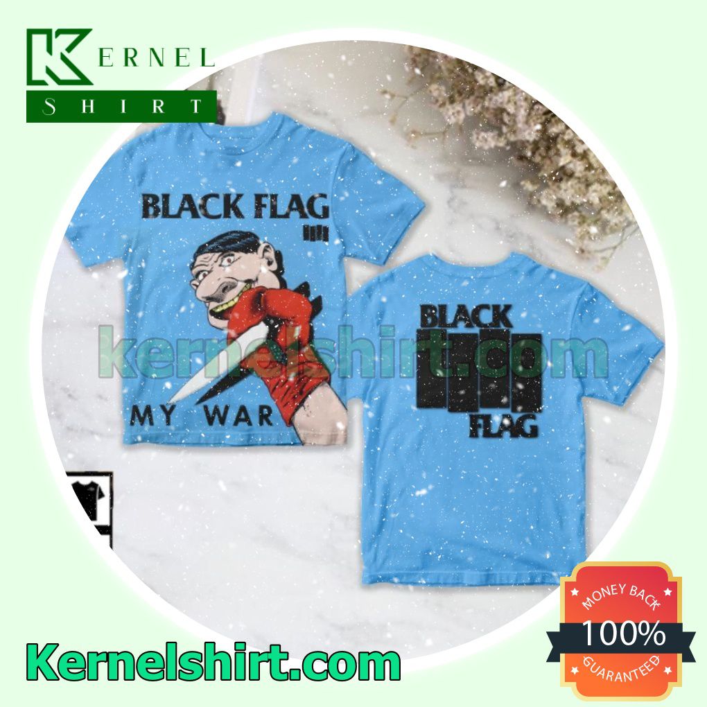 Black Flag My War Album Crewneck T-shirt