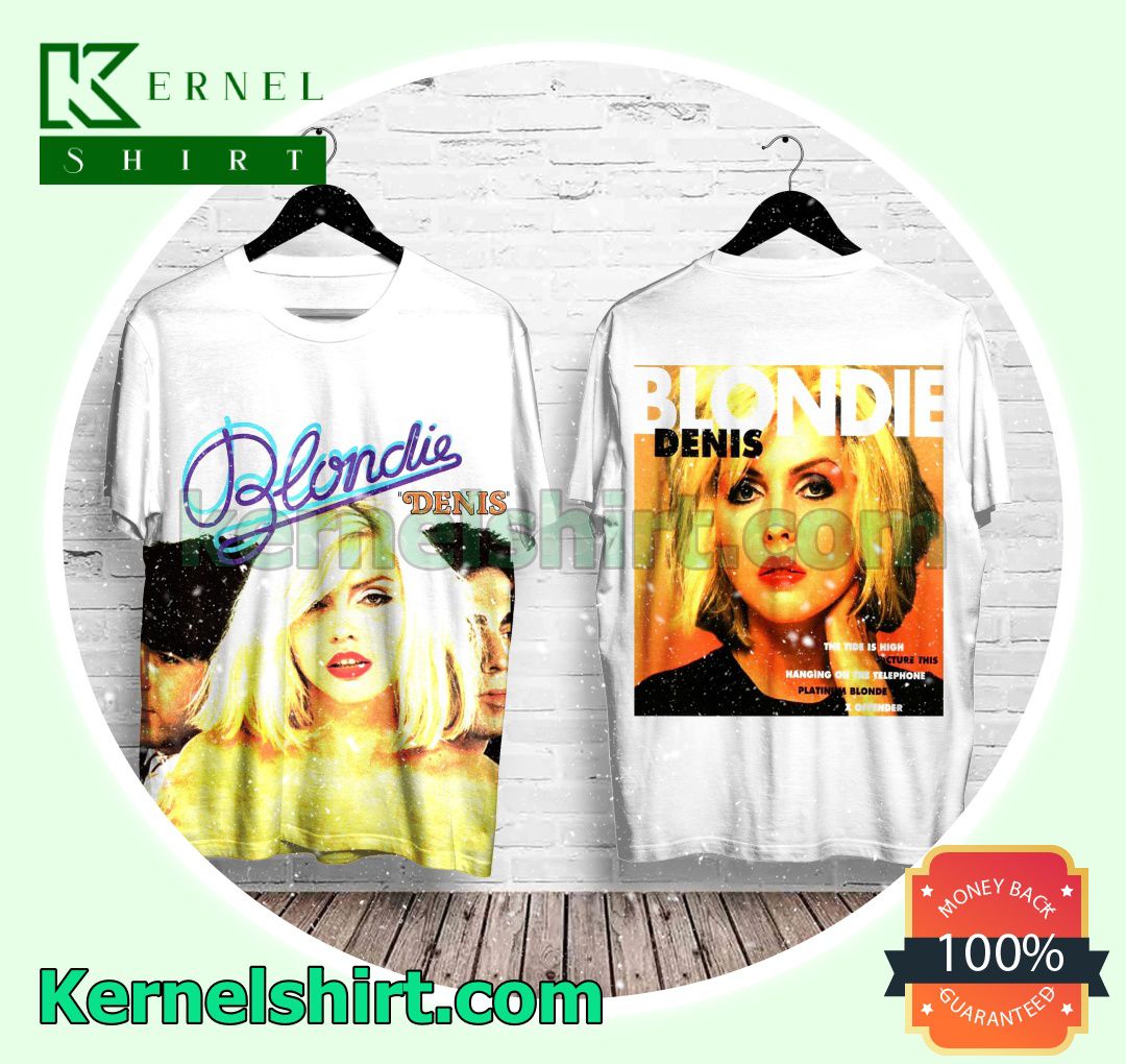 Blondie Denis Album Cover Crewneck T-shirt