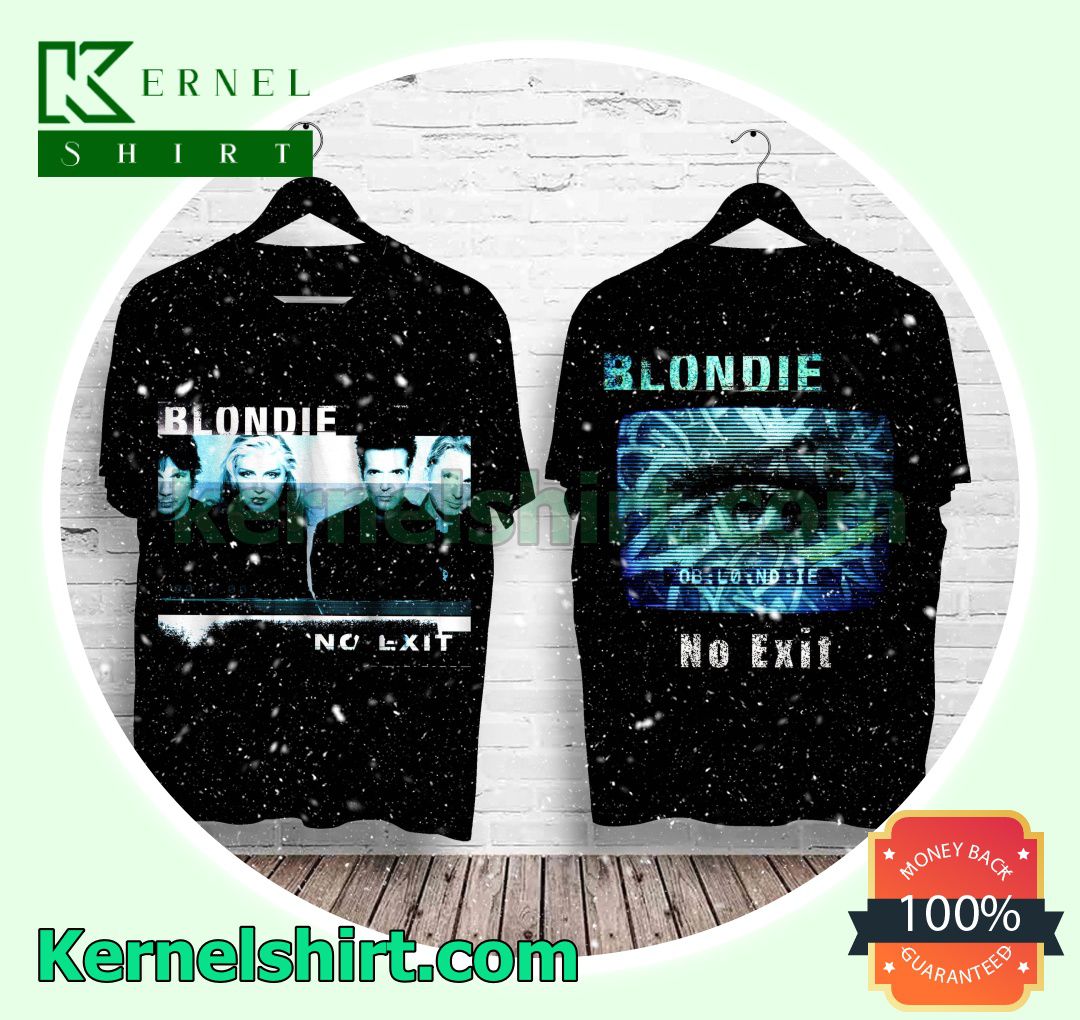 Blondie No Exit Album Cover Crewneck T-shirt