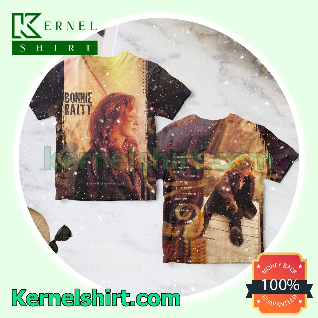 Bonnie Raitt Fundamental Album Cover Unisex T-shirts