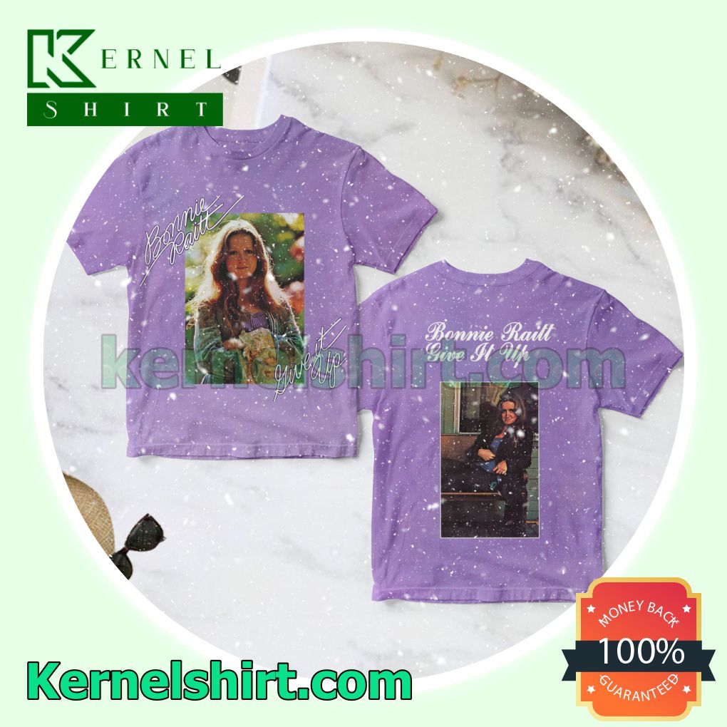 Bonnie Raitt Give It Up Album Cover Unisex T-shirts