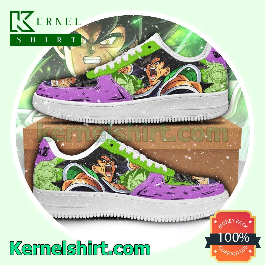 Broly Dragon Ball Anime Mens Womens Air Force 1 Shoes