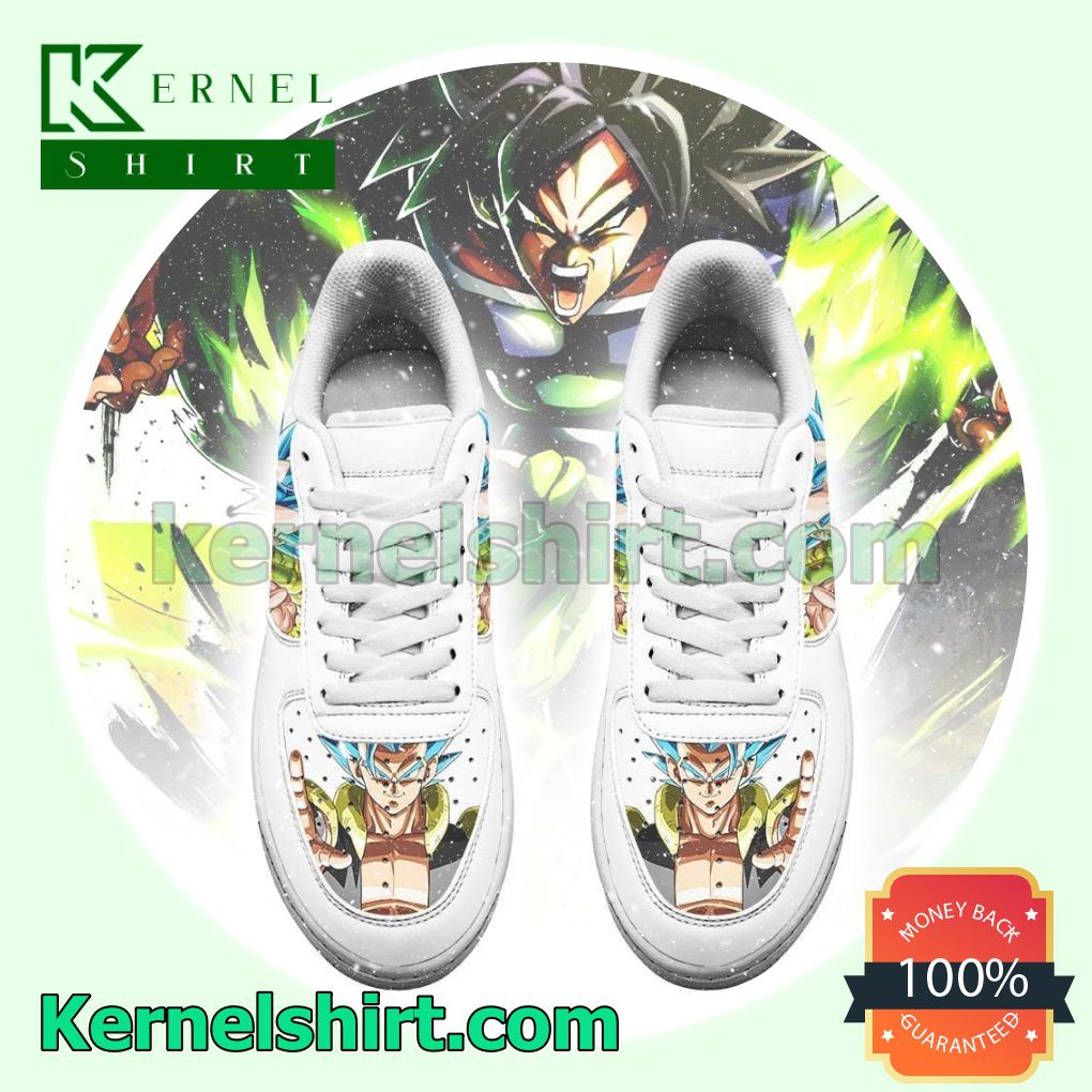 Broly Dragon Ball Z Anime Mens Womens Air Force 1 Shoes a