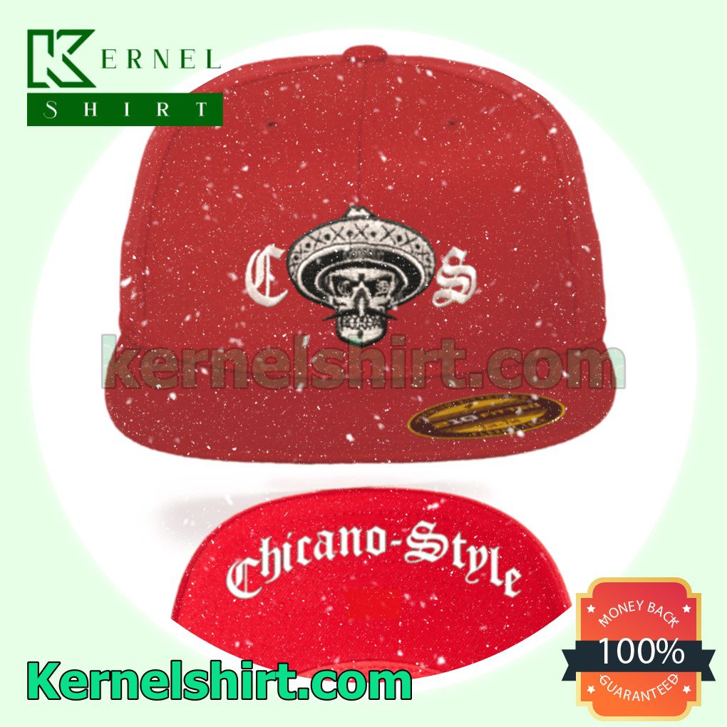 Chicano Style Red Trucker Caps