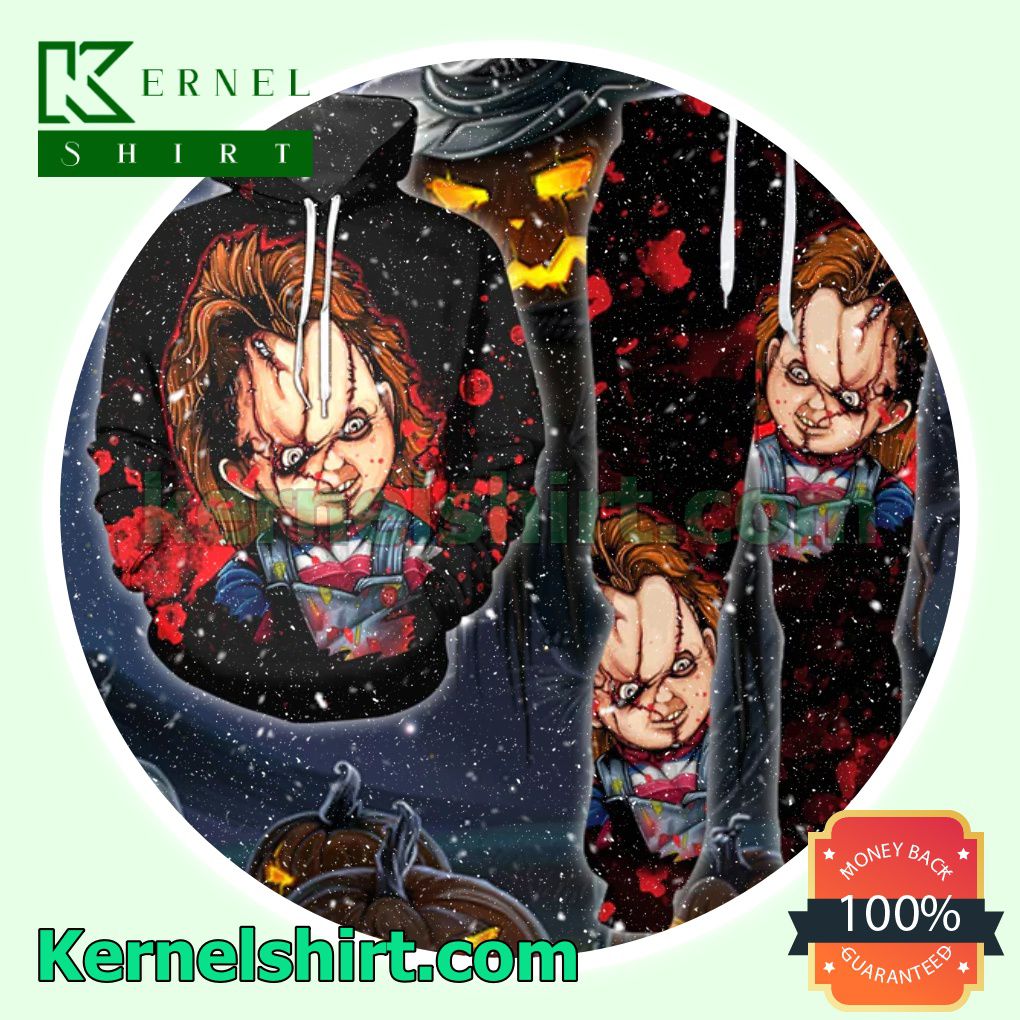 Chucky Child 's Play Pullover Hoodie And Pants